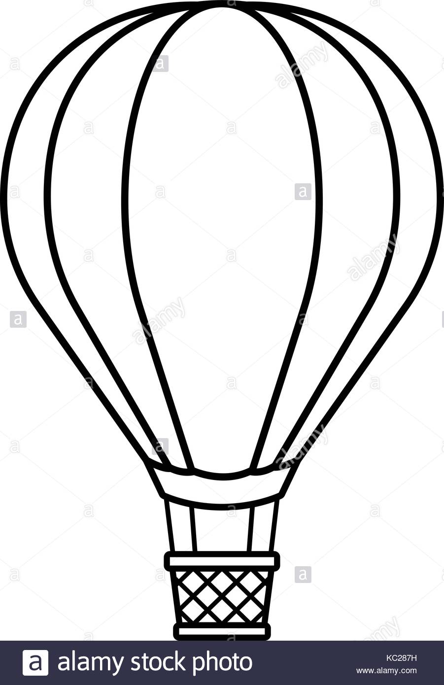 901x1390 Hot Air Balloon Cartoon Black And White Stock Photos Amp Images