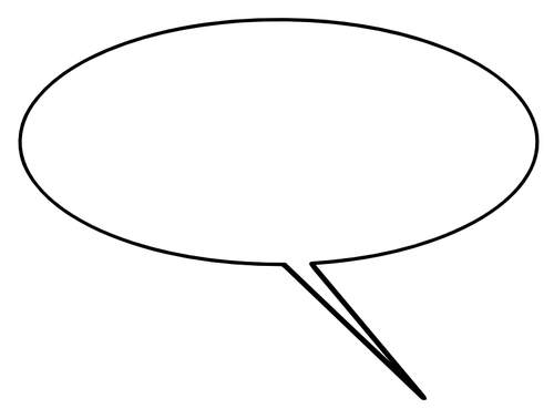 500x378 Black Balloon Vector Drawing Public Domain Vectors