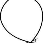 150x150 Balloon Black And White Clipart Birthday Balloon Clip Art
