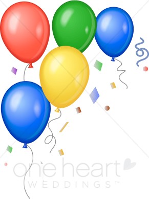 291x388 Balloon Clipart Corner Border