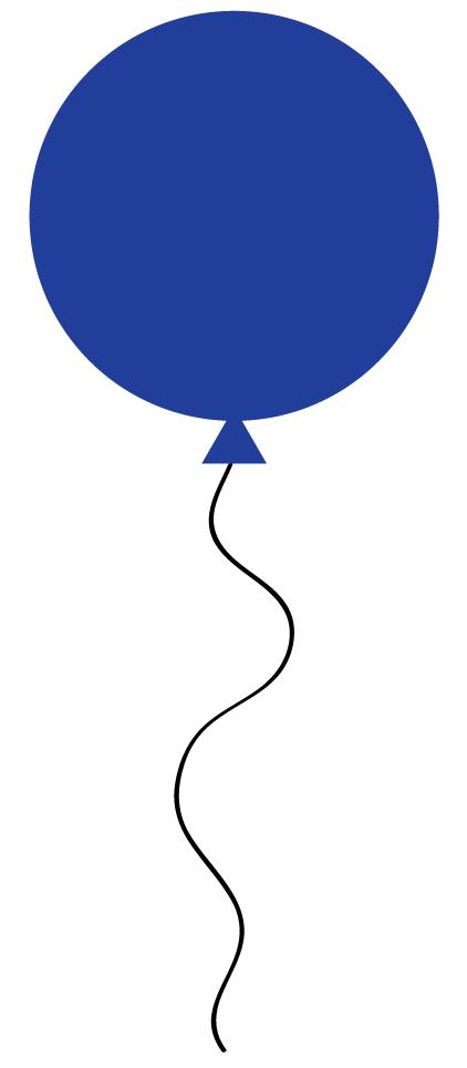 422x964 Blue Balloon Clip Art Clipart Panda