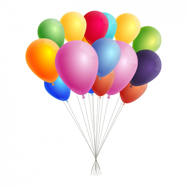 626x626 Colorful Balloon Clip Art Vector Free Download