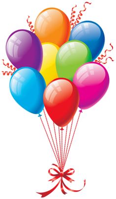 236x404 Birthday Balloons Clip Art