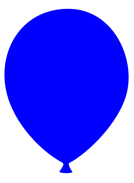 440x600 Blue Balloons Clipart, Explore Pictures