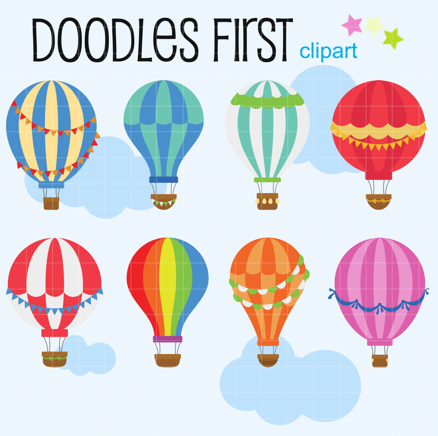 1500x1493 Hot Air Balloon Clipart Vintage