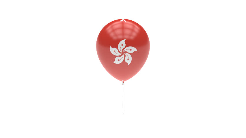 852x480 Trinidad And Tobago Balloon Rotating Flag Animation