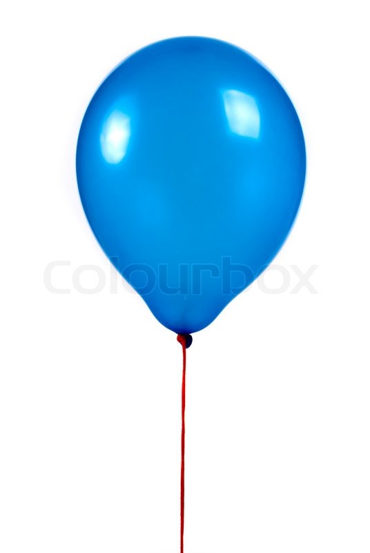 536x800 Dark Blue Balloon On White Background Stock Photo Colourbox