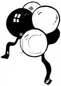 213x300 And White Bunch Of Balloons