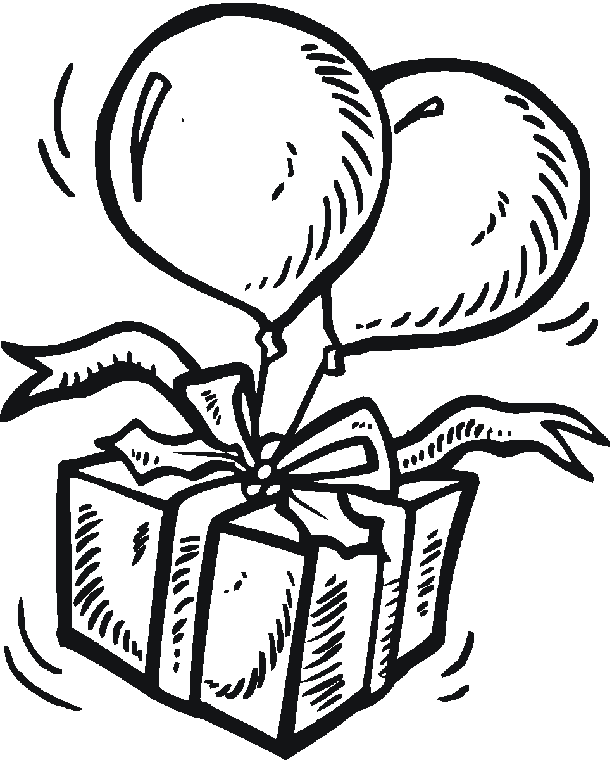 612x760 Balloon Coloring Pages 7