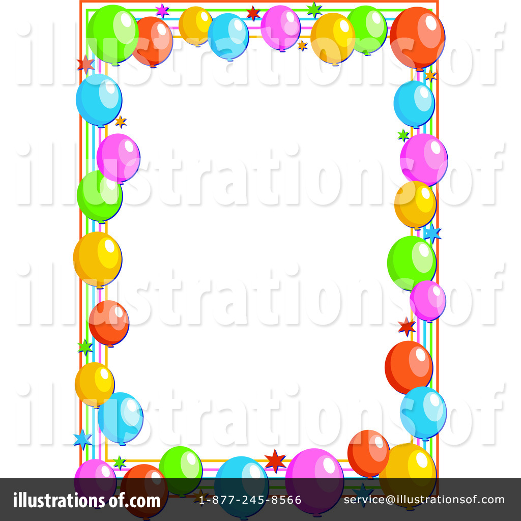 Balloons Border Clipart Free Download On Clipartmag