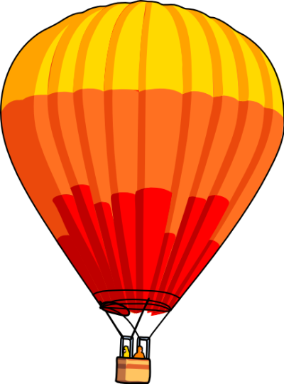 400x540 Hot Air Balloon Clip Art Cartoon Clipart Panda