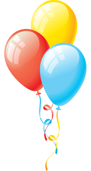 320x600 Balloon No Background Clipart