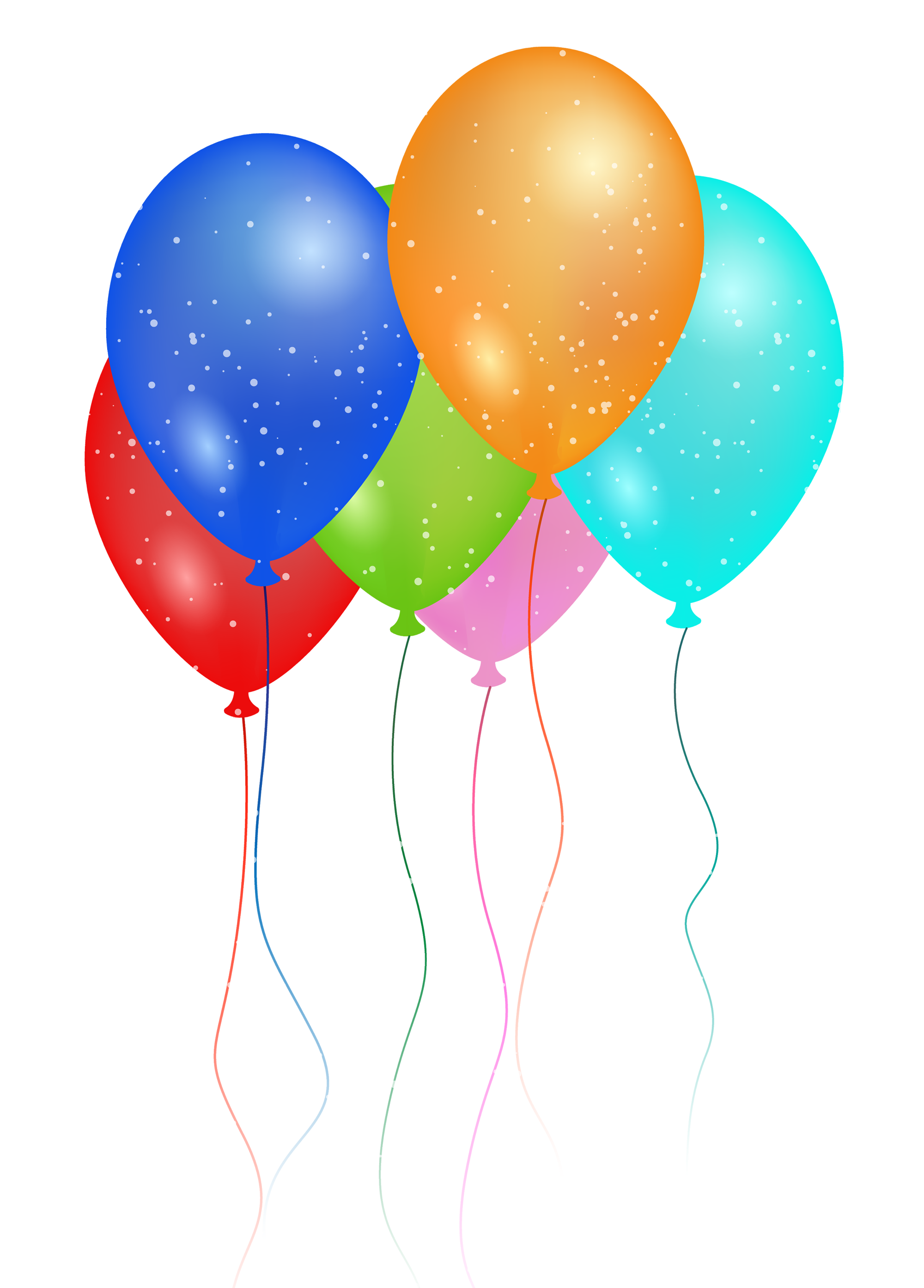2000x2788 Birthday Party Balloon Png Image