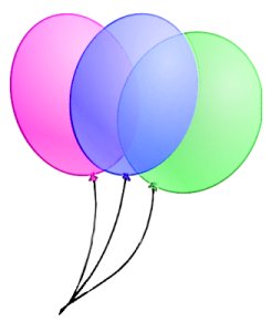 246x300 Free 3 Balloons On Strings Clipart