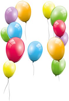 236x345 Large Transparent Colorful Balloons Clipart Clipart