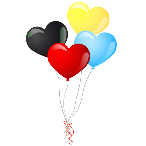 512x512 Balloons Twenty Two Isolated Stock Photo By