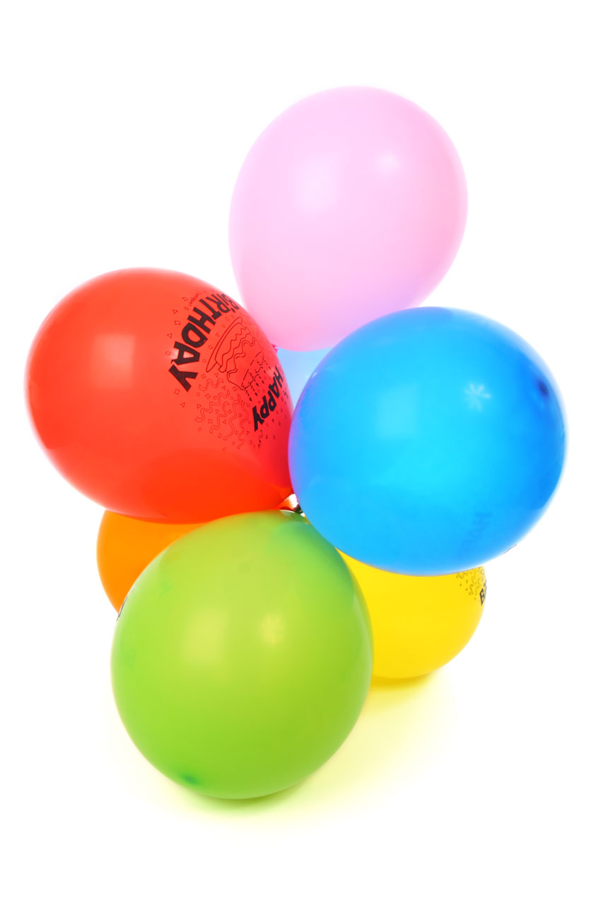 853x1280 Party Balloons Free Stock Photo