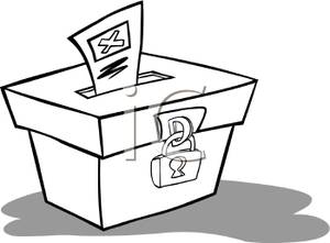 300x221 Ballot Box Clipart