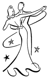 160x265 Ballroom Dancing Clipart