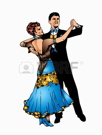 341x450 6,051 Ballroom Dancing Stock Vector Illustration And Royalty Free