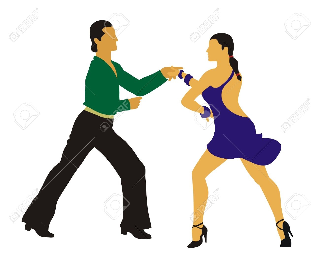 1300x1071 Dancing The Chacha Clip Art Cliparts