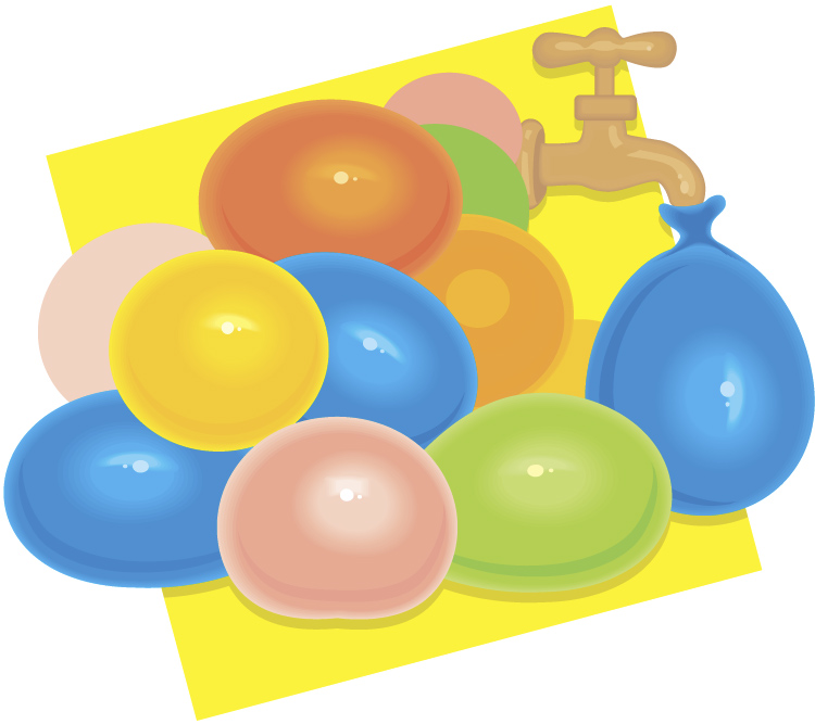 750x667 Graphics For Water Balloon Graphics