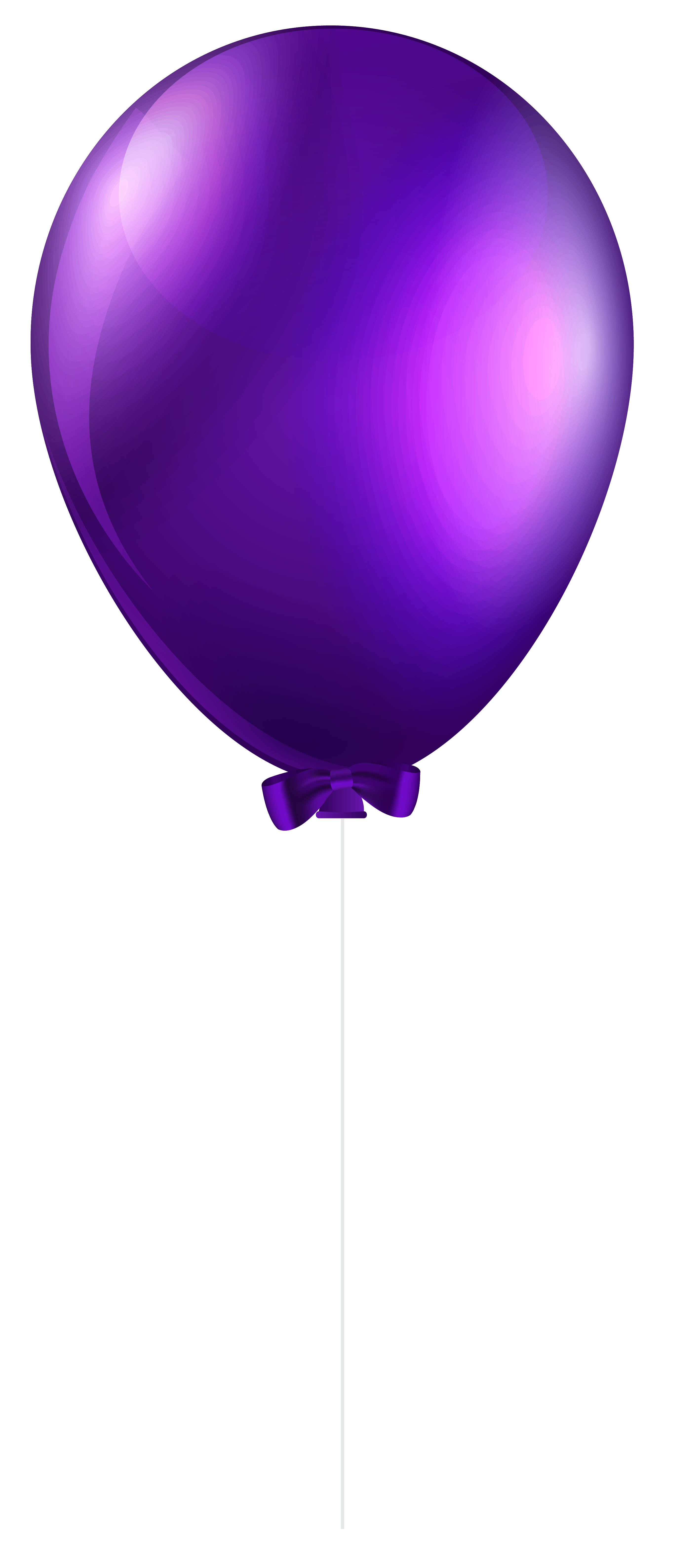 2755x6350 Purple Clipart Baloon