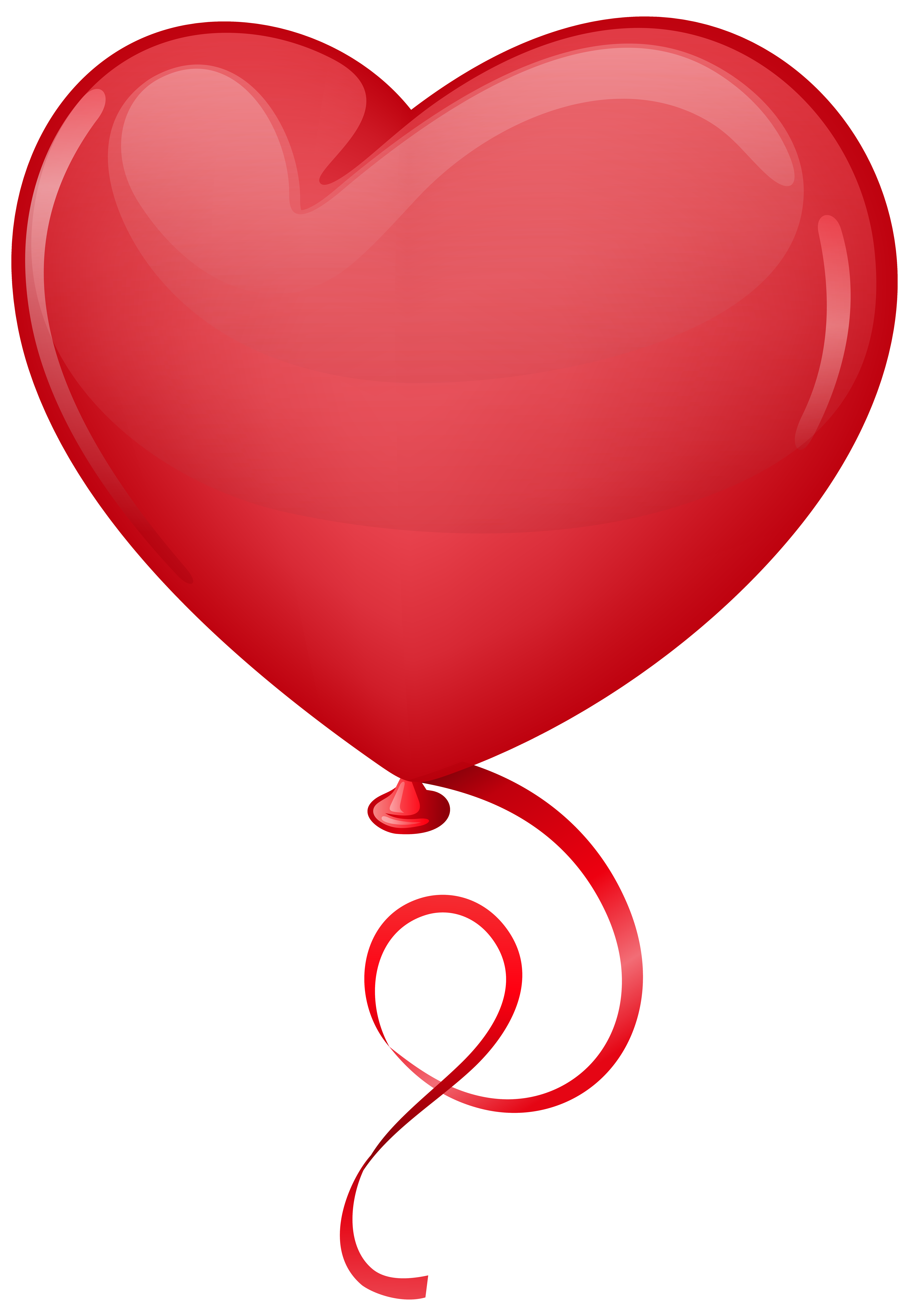 5526x8000 Heart Baloon Clipart