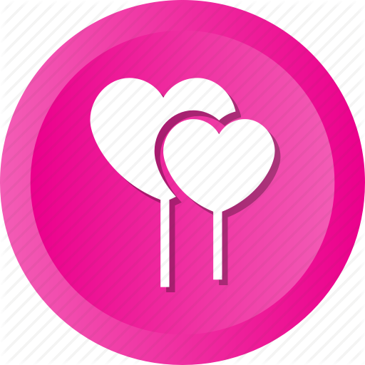 512x512 Balloon, Baloon, Heart, Love, Party, Romance, Scribble Icon Icon