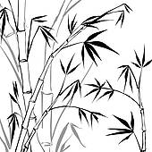 170x170 Clip Art Of Bamboo K13418209