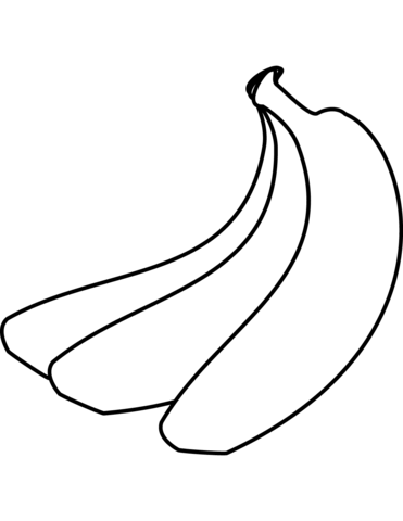 371x480 Bananas Coloring Page Free Printable Coloring Pages
