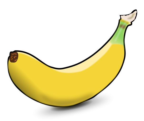 606x508 Banana Clipart Free Clip Art Image Clipartcow