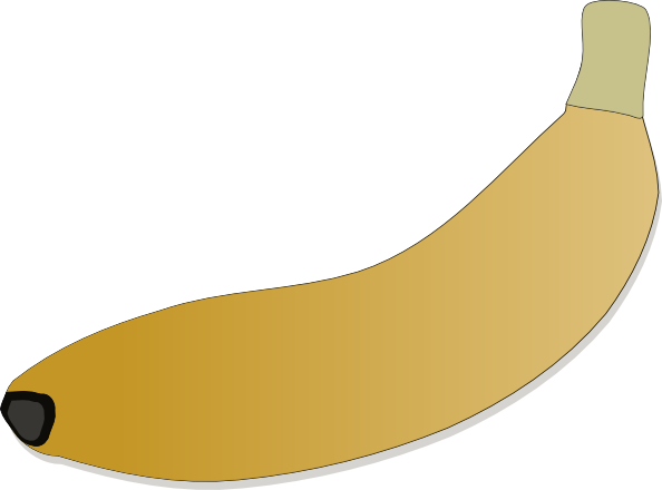 594x440 Banana Clip Art Free Vector 4vector