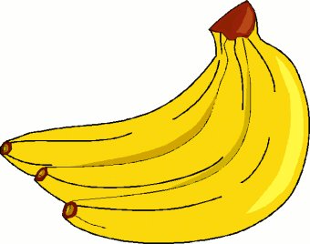 340x268 Yellow Clipart Banana