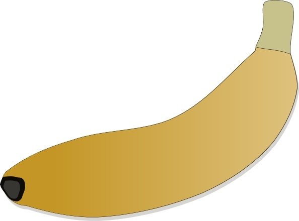 594x440 Banana Clip Art Free Vector In Open Office Drawing Svg ( Svg