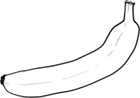 200x141 Banana Png Clip Arts, Banana Clipart
