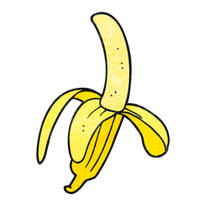 300x300 Banana Royalty Free Stock Image