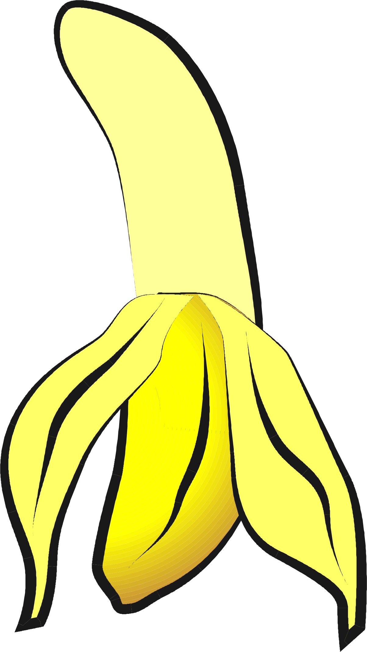 1204x2140 Cartoon Banana Images
