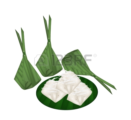 450x412 Chinese Food, Illustration Of Steamed Rice Pudding Made