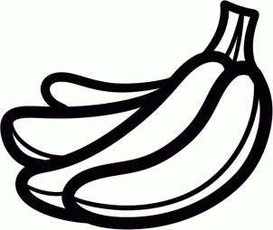 302x255 How To Draw How To Draw Bananas For Kids