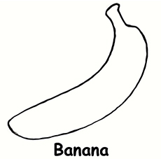 230x230 Top 25 Free Printable Banana Coloring Pages Online
