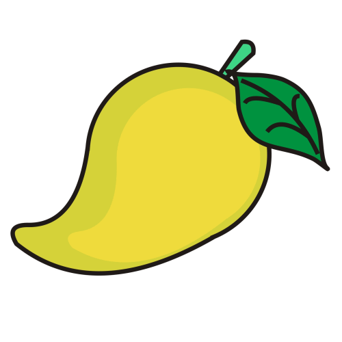 500x500 Banana Clipart Mango Fruit