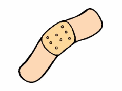 238x178 Band Aid Clipart