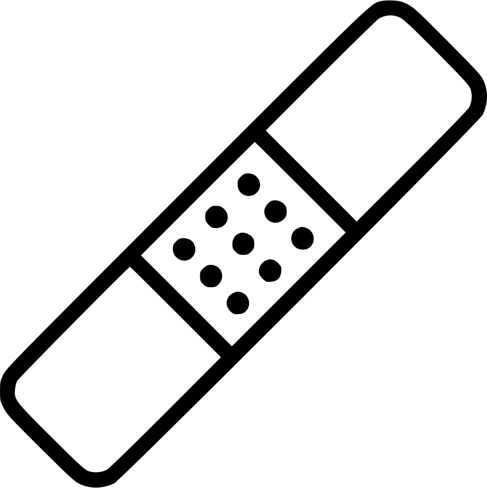 980x982 Band Aid Outline Svg Png Icon Free Download ( 529391