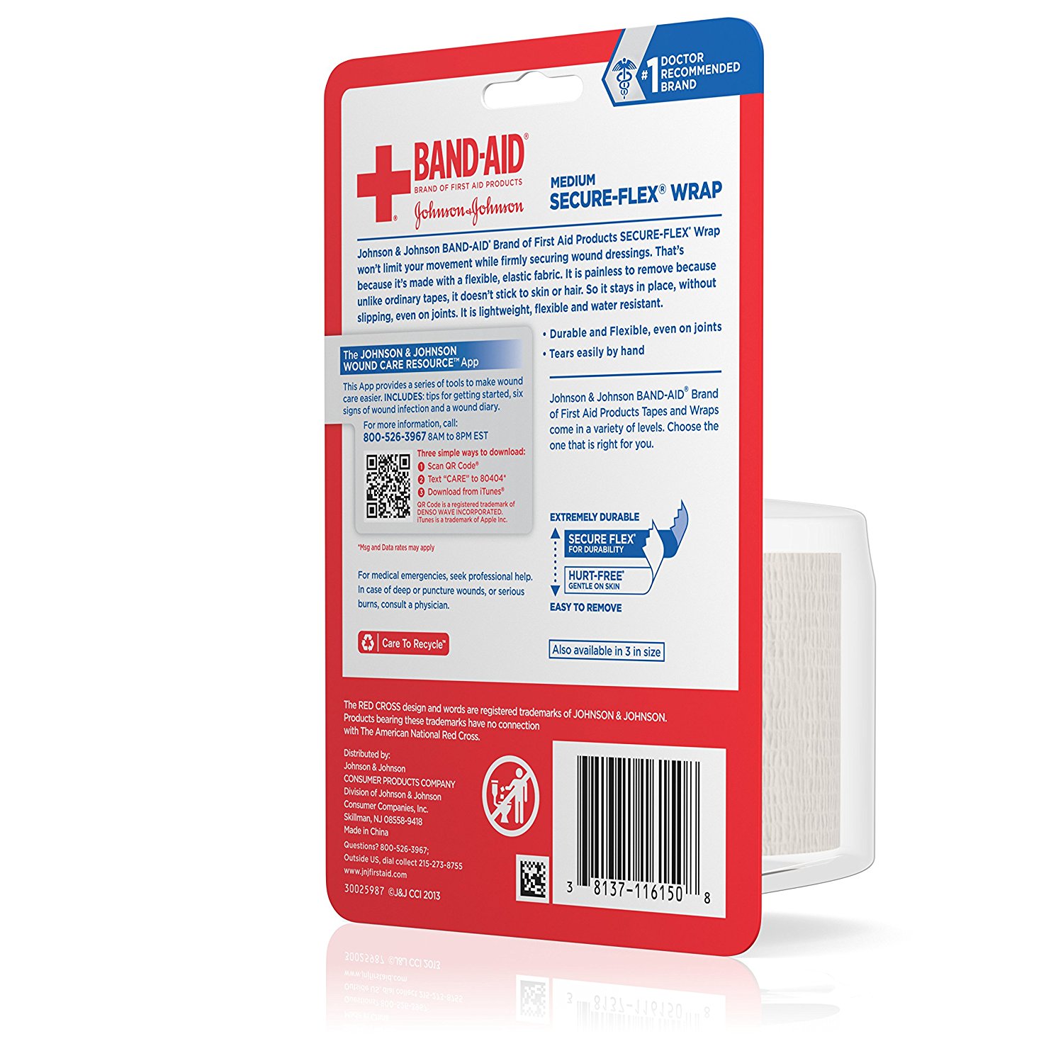 1500x1500 Band Aid Brand Of First Aid Products Secure Flex Minor