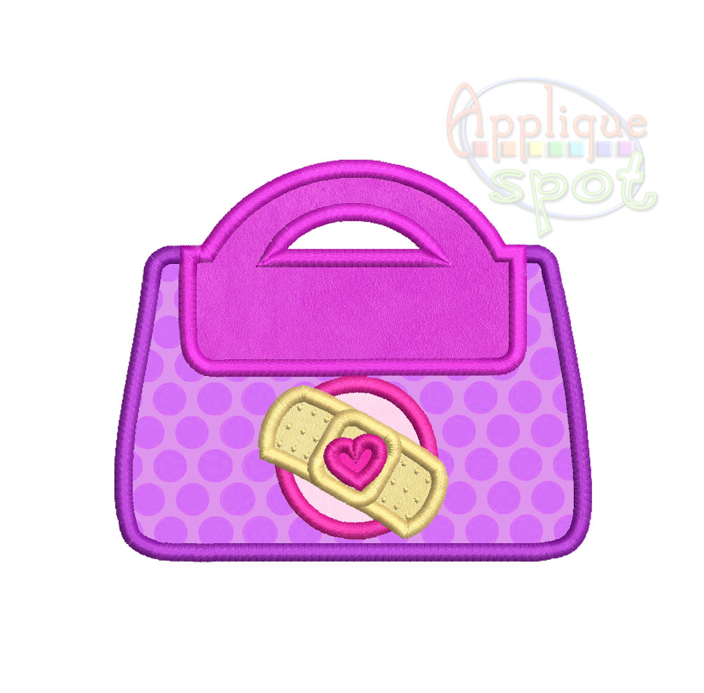1006x990 Bag With Band Aid Applique Spot