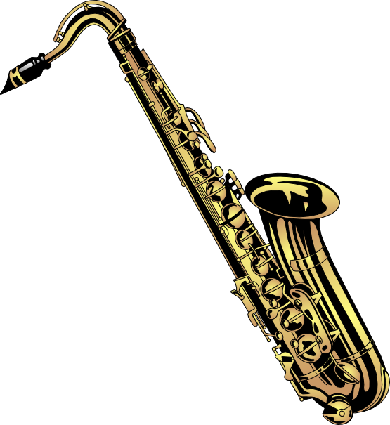 555x605 Free Saxophone Clip Art Image Beginning Band Clipart