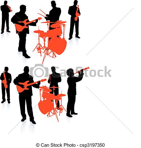 450x470 Musician Clipart Live Band