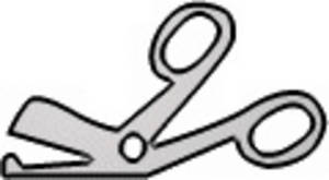 300x165 Clipart Picture Of A Pair Of Bandage Scissors