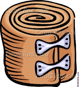 272x300 Tensor Bandage Vector Clip Art